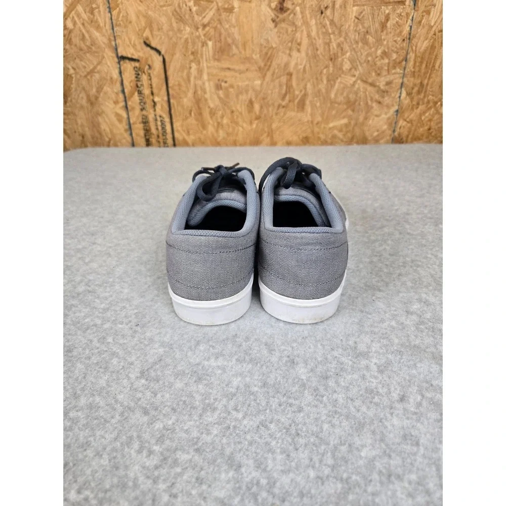 Nike SB Charge Canvas Skateboarding Shoes Gray Sneakers Mens Size 8